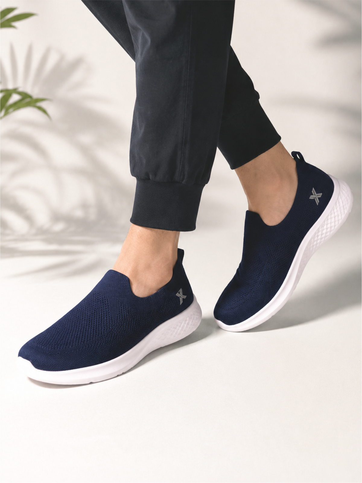 Groviano Comfortable Sneakers Stylish Casual Shoes for Men, Blue