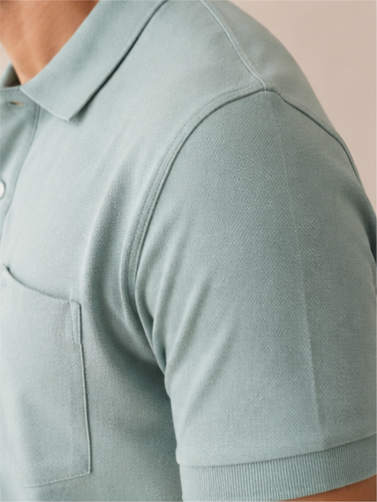 Men's Premium & Polo Neck Half Sleeves Plain with Pocket, Pine Green