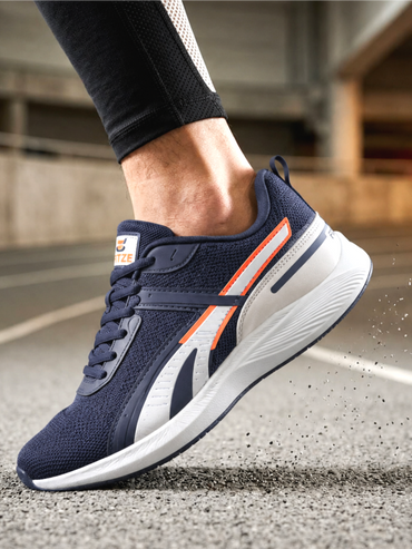 Groviano Trek Run Sports Shoes For Men, Navy Blue