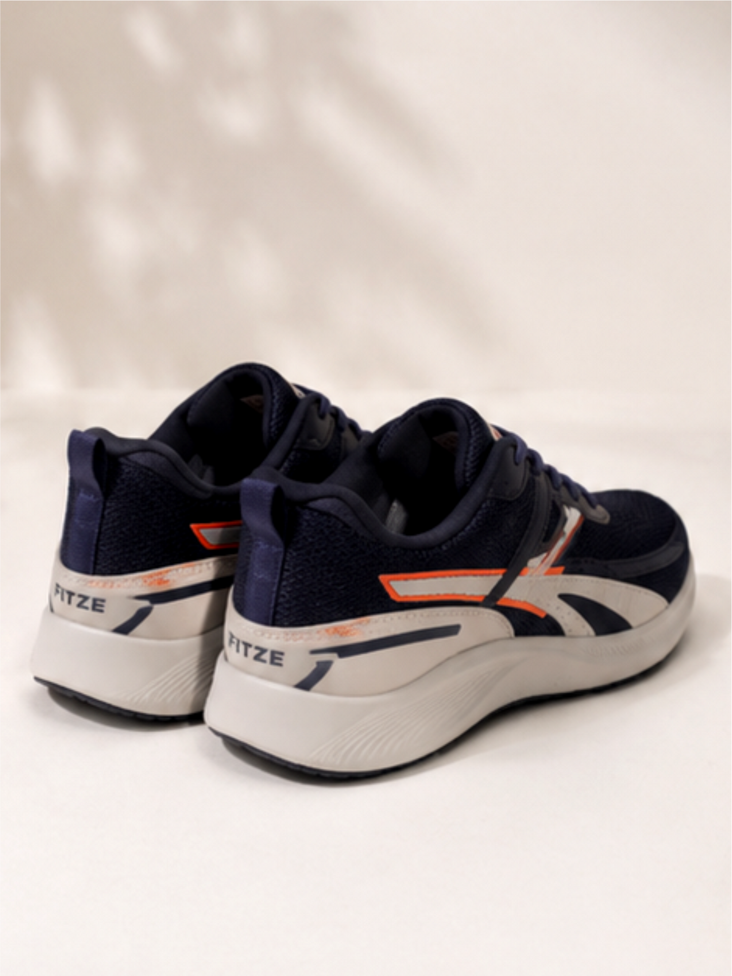 Groviano Trek Run Sports Shoes For Men, Navy Blue