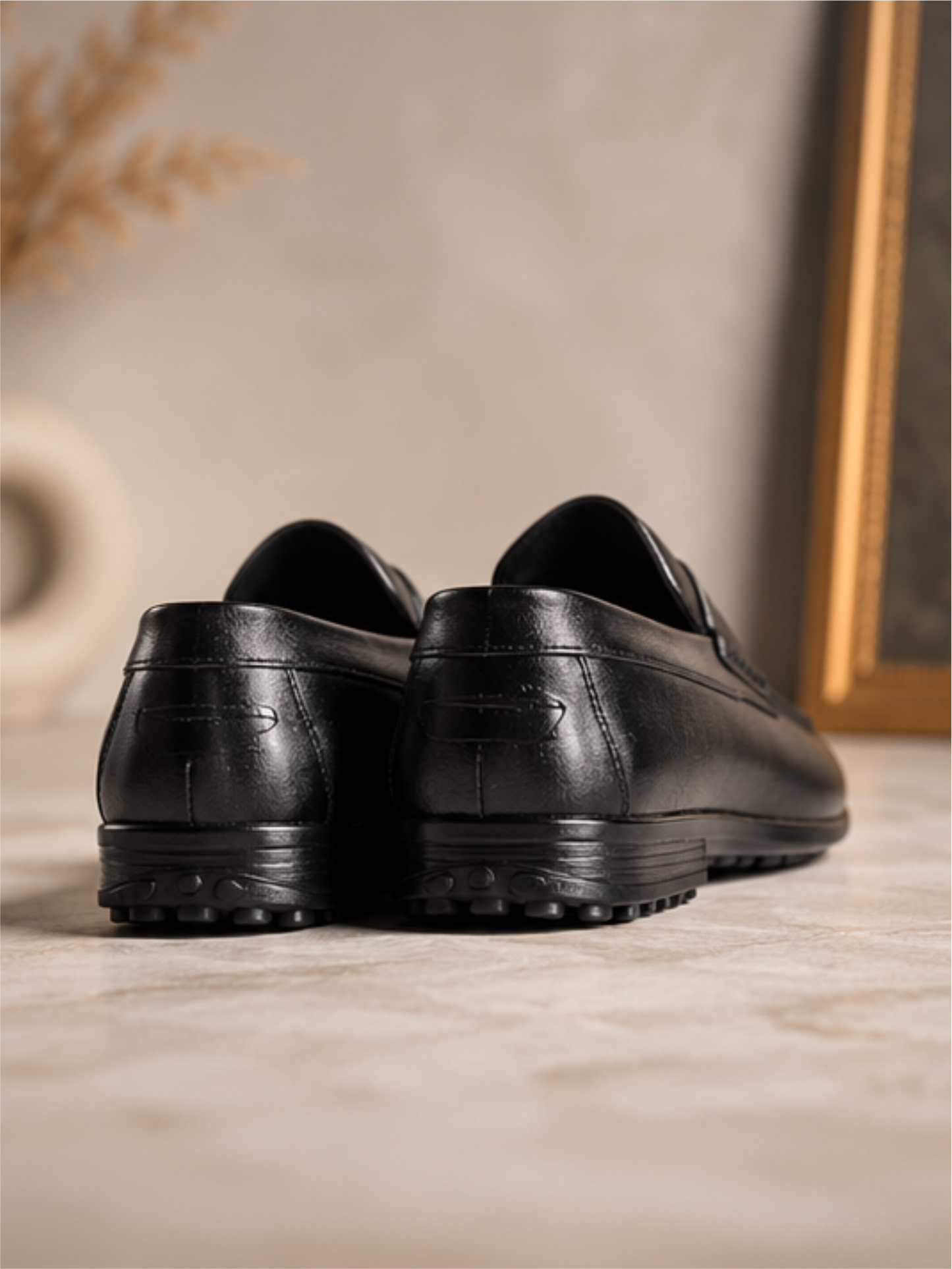 Groviano Stylish & Comfortable Loafers Shoes for Mens, Black