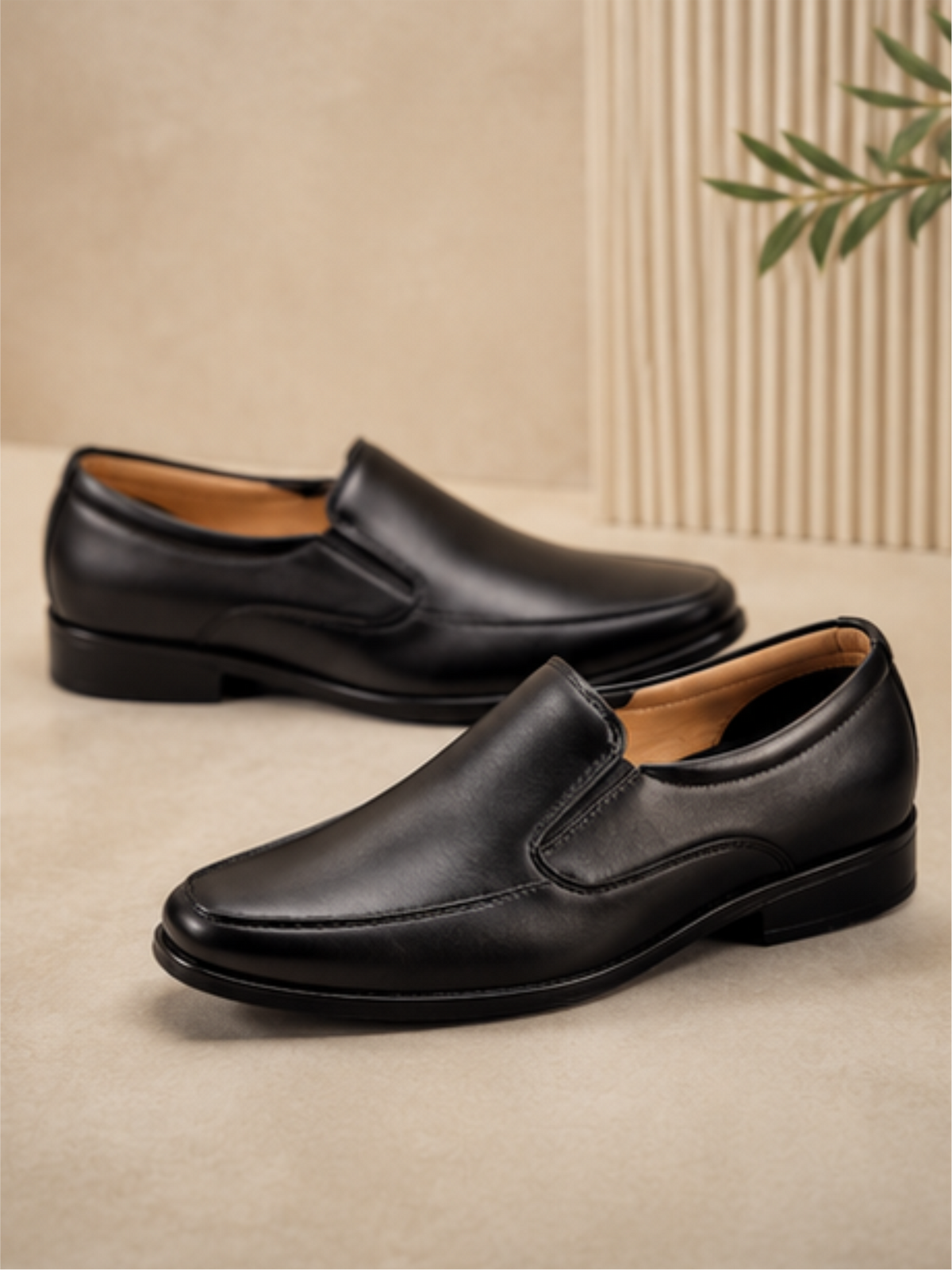 Groviano Stylish & Comfortable Loafers Shoes for Mens, Black