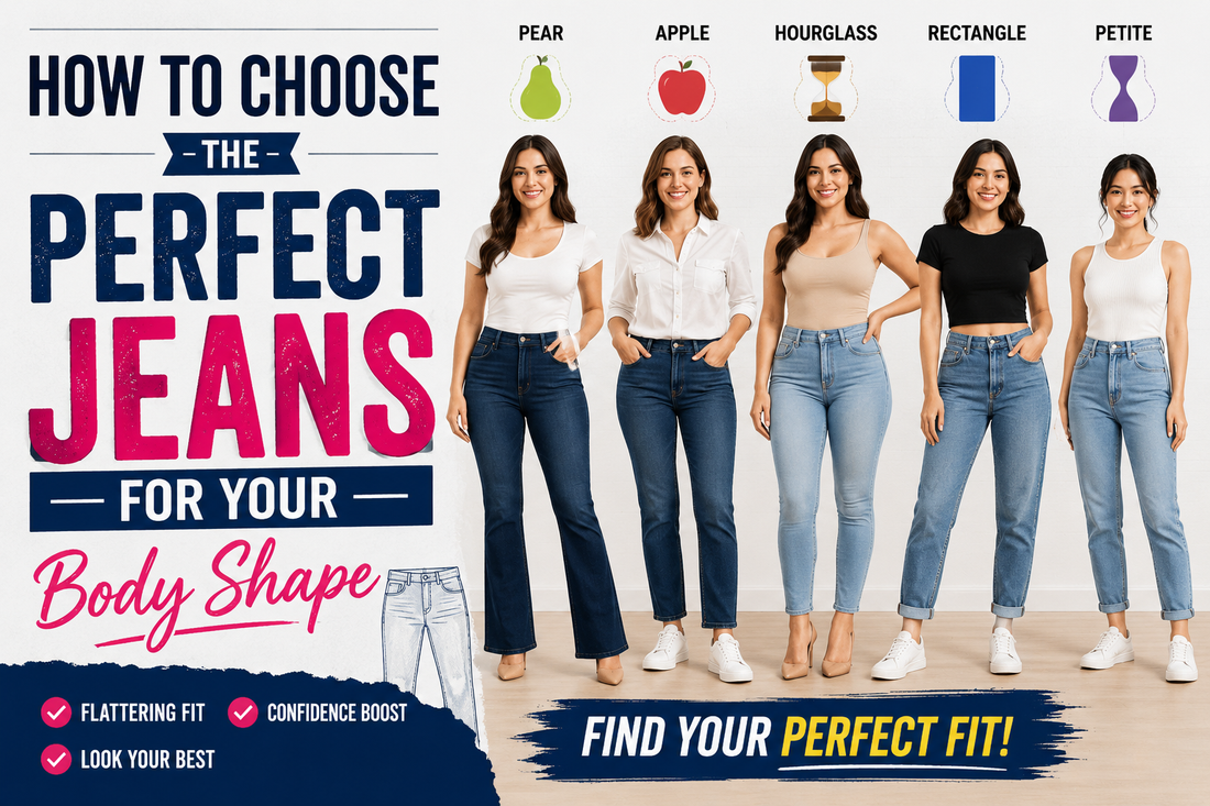 Perfect Jeans for Body Shape: A Complete Guide to Finding Your Best Fit