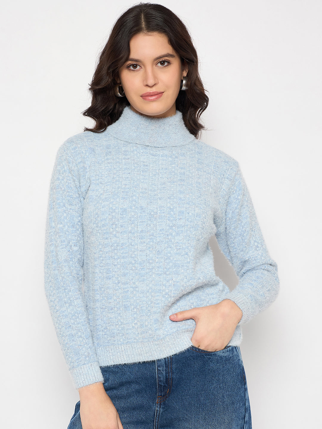 FANCY WOOLEN LADIES TOP