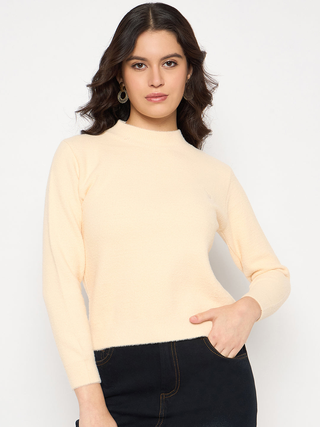 FANCY WOOLEN LADIES TOP