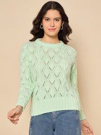 FANCY WOOLEN LADIES TOP