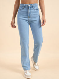 LADIES STRAIGHT FIT DENIM