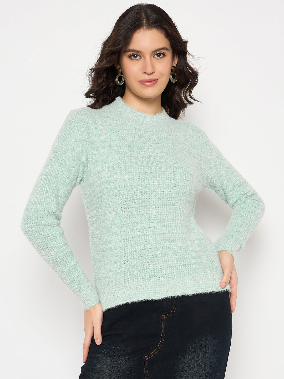 FANCY WOOLEN LADIES TOP