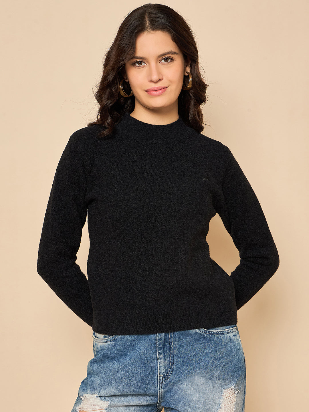 FANCY WOOLEN LADIES TOP