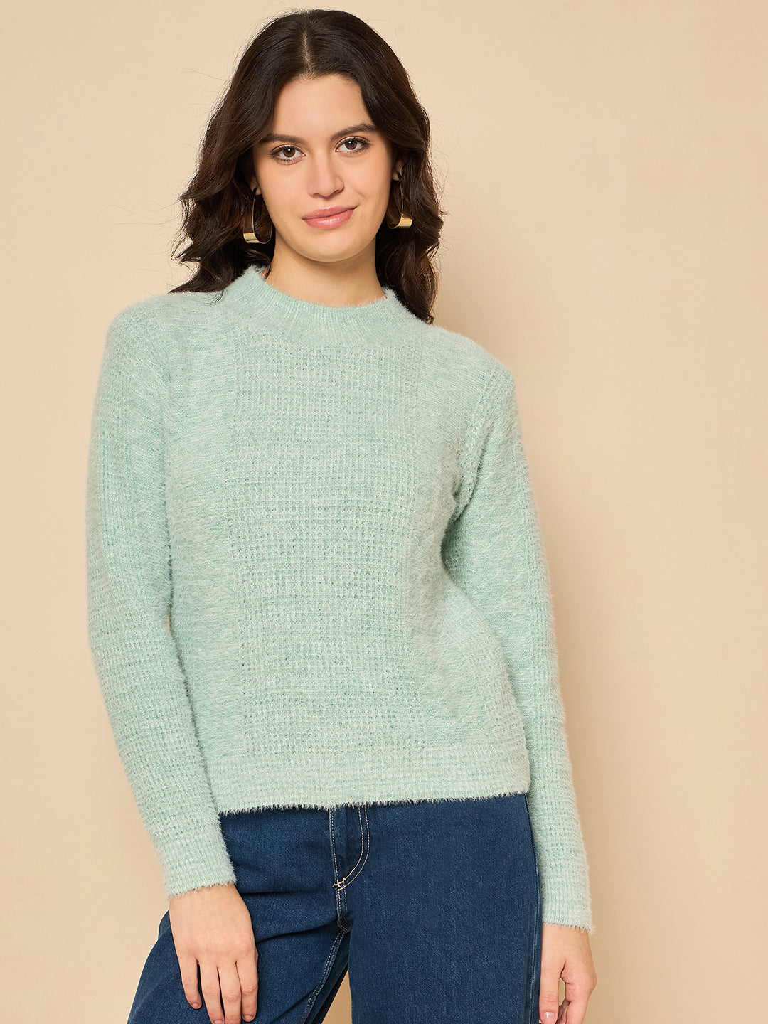 FANCY WOOLEN LADIES TOP