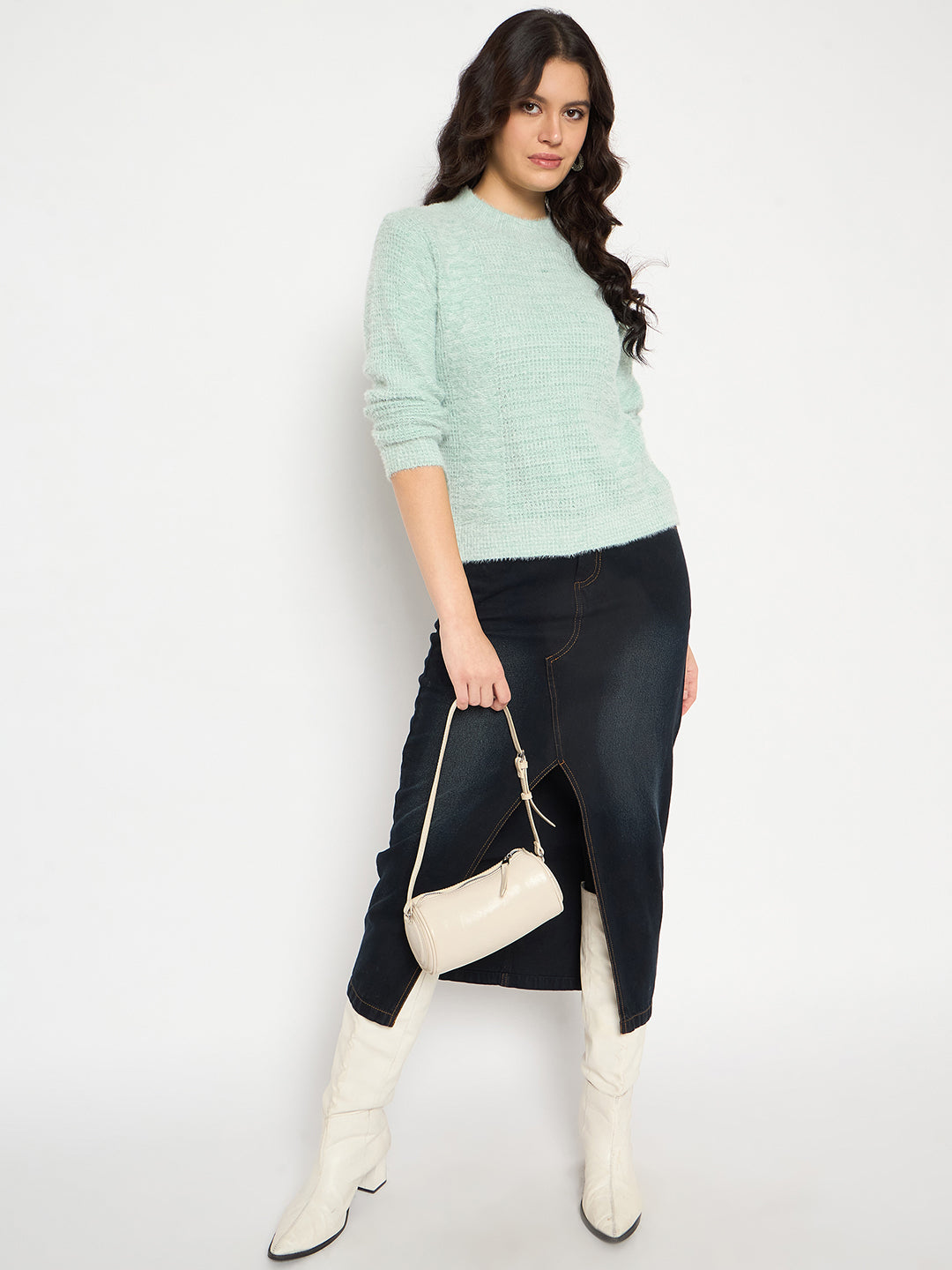 FANCY WOOLEN LADIES TOP