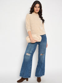 FANCY WOOLEN LADIES TOP