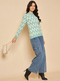 FANCY WOOLEN LADIES TOP