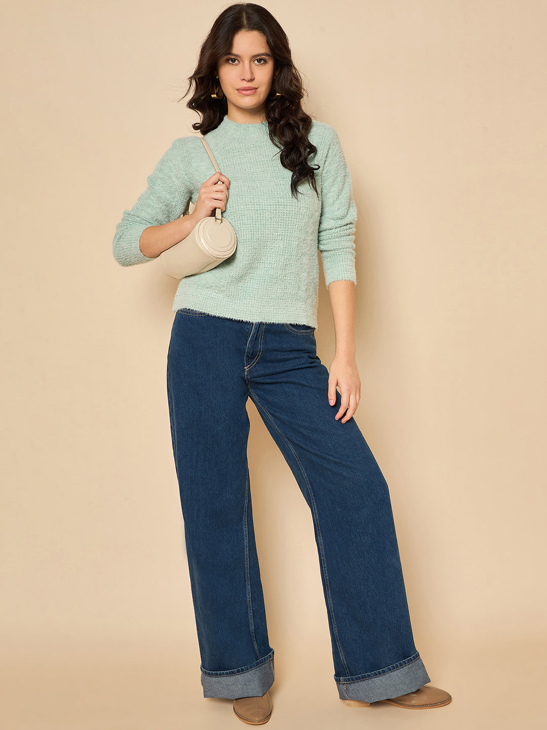 FANCY WOOLEN LADIES TOP