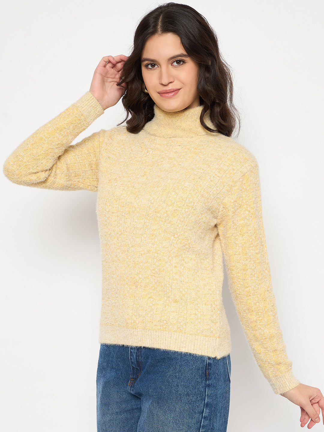 FANCY WOOLEN LADIES TOP