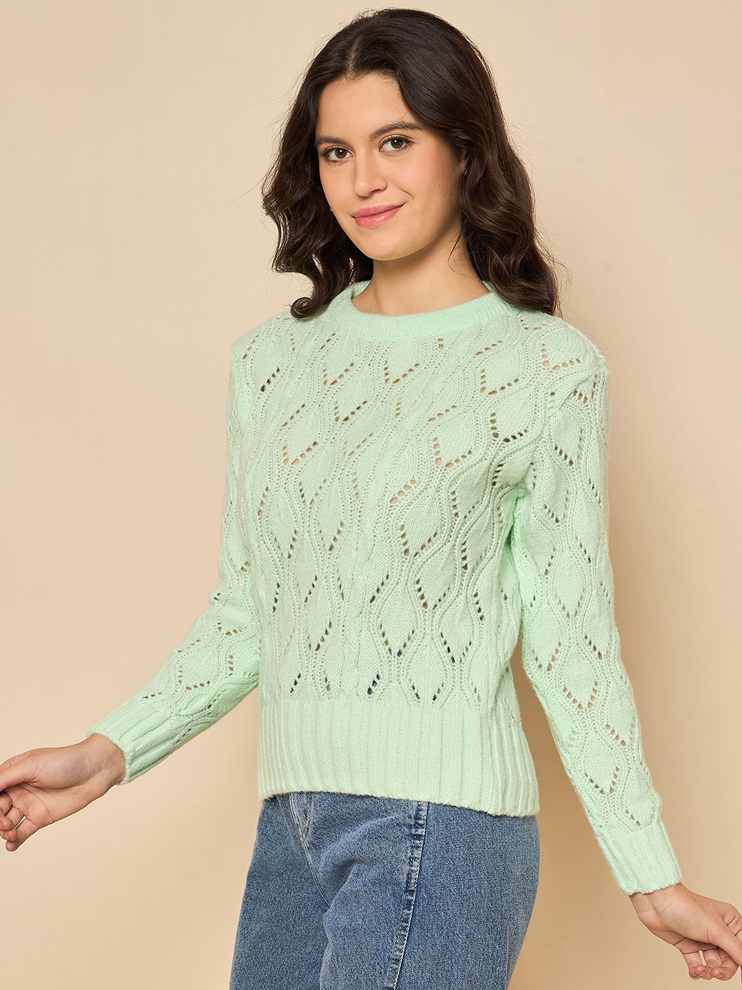 FANCY WOOLEN LADIES TOP