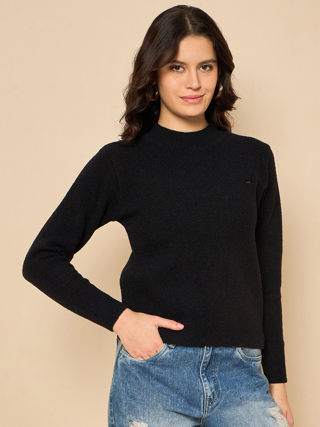 FANCY WOOLEN LADIES TOP