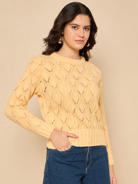 FANCY WOOLEN LADIES TOP