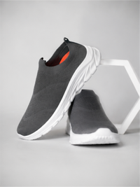 Groviano Comfortable Sneakers Stylish Casual Shoes for Men, Grey
