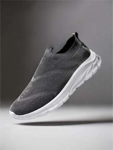 Groviano Comfortable Sneakers Stylish Casual Shoes for Men, Grey
