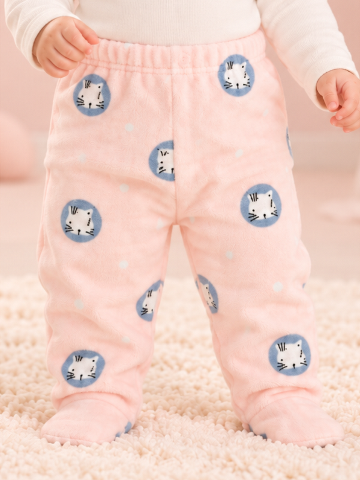Baby Soft Fleece Unisex  Winter Set with Cap
