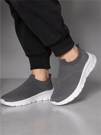 Groviano Comfortable Sneakers Stylish Casual Shoes for Men, Grey