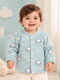 Baby Soft Fleece Unisex  Winter Set with Cap