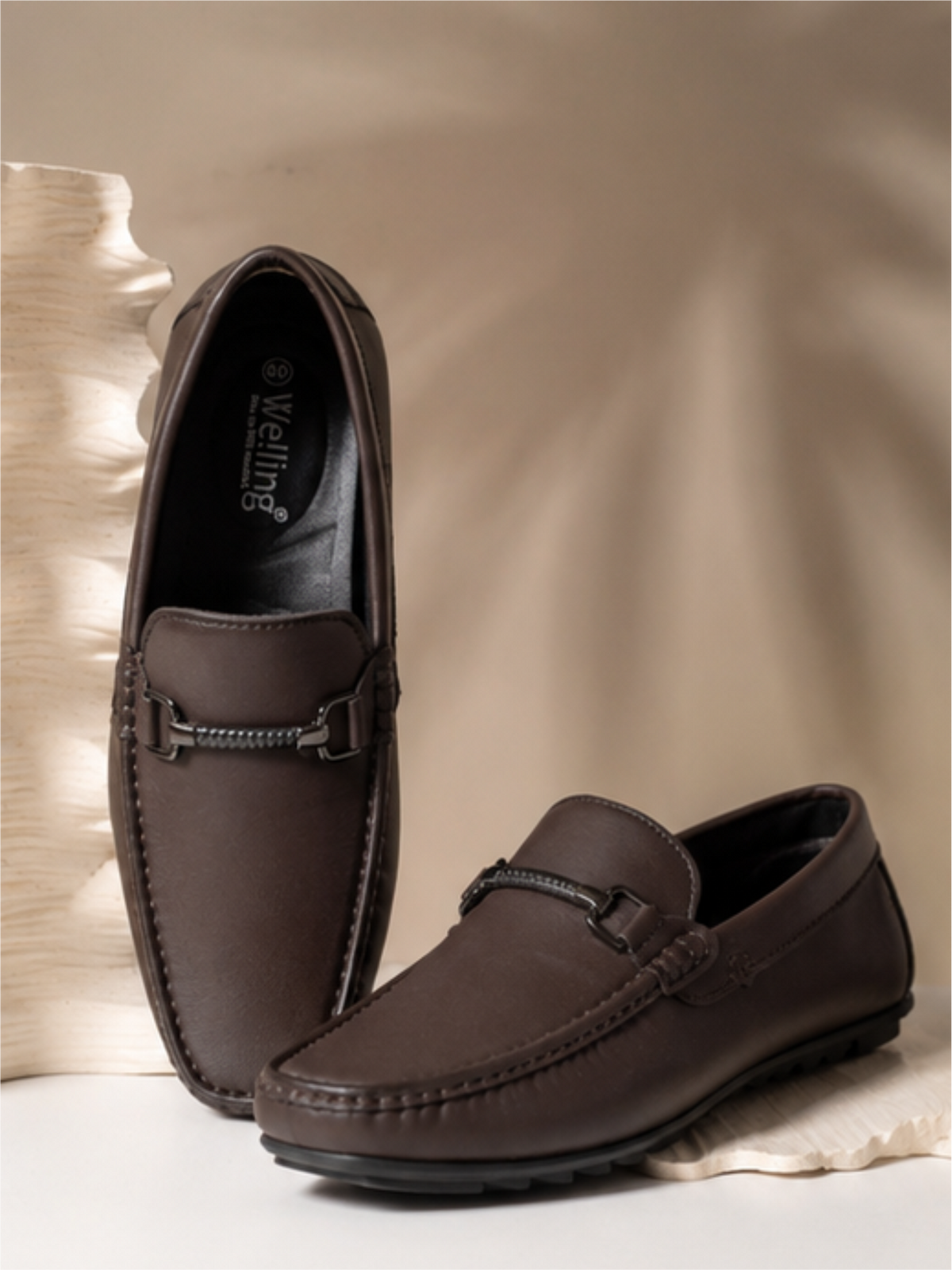 Stylish & Comfortable Loafers Shoes for Mens, Brown
