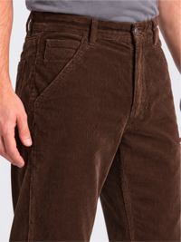 Men Comfort Fit Corduroy Stretchable Trousers