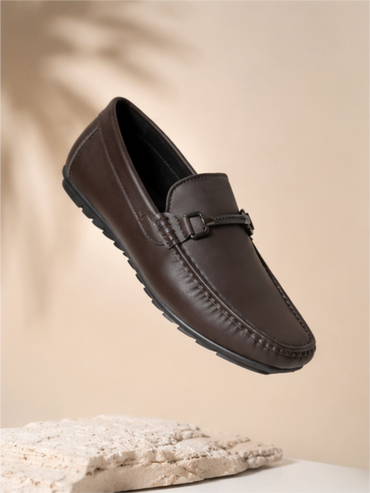 Groviano Stylish & Comfortable Loafers Shoes for Mens, Brown