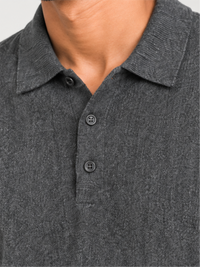 Premium Full-Sleeve Polo Neck Pullover Stylish Casual Wear