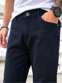 Men's Comfort Fit Stretch Jeans, Black