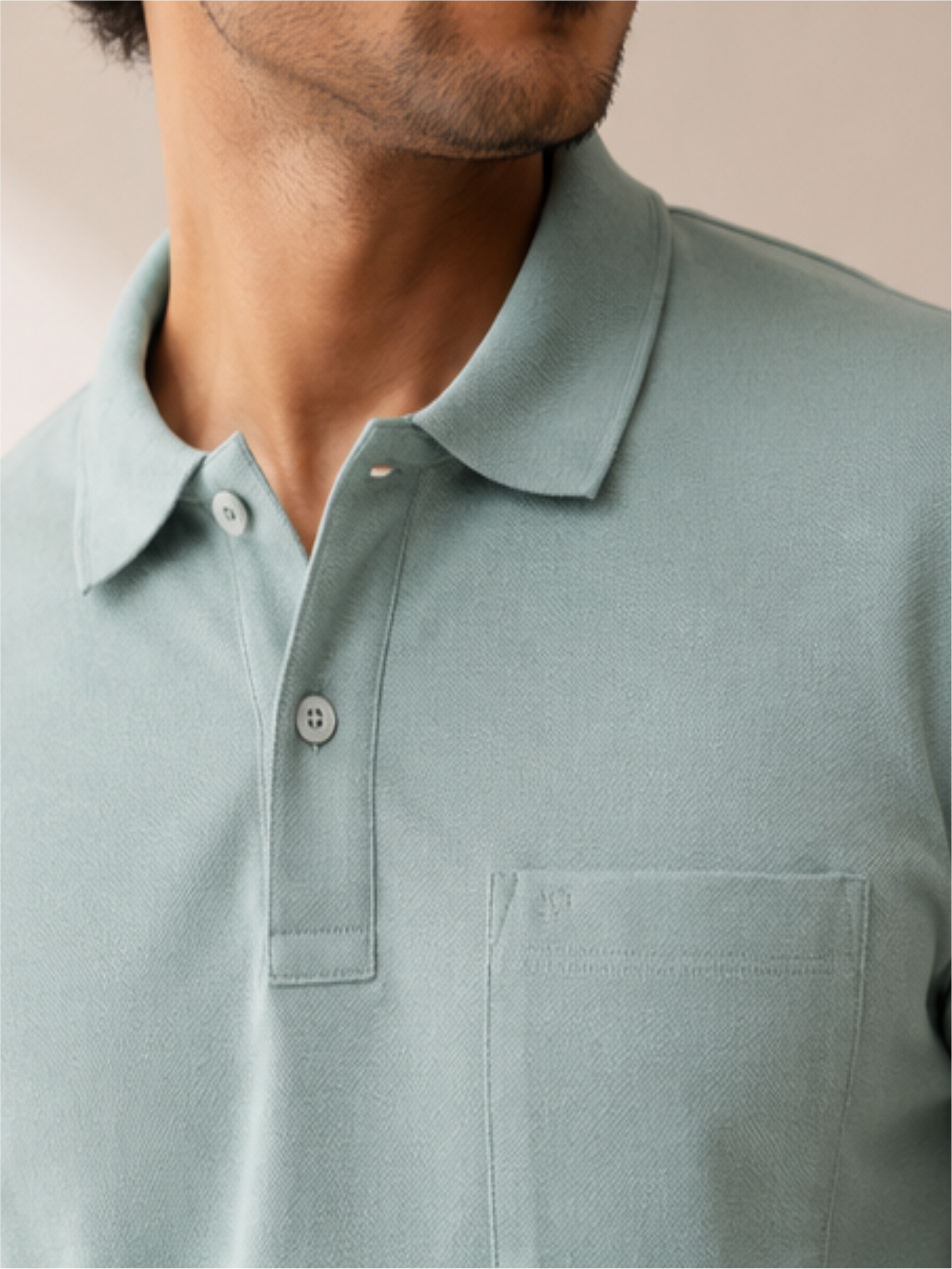 Men's Premium & Polo Neck Half Sleeves Plain with Pocket, Pine Green