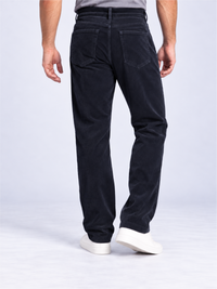 Men Comfort Fit Corduroy Stretchable Trousers
