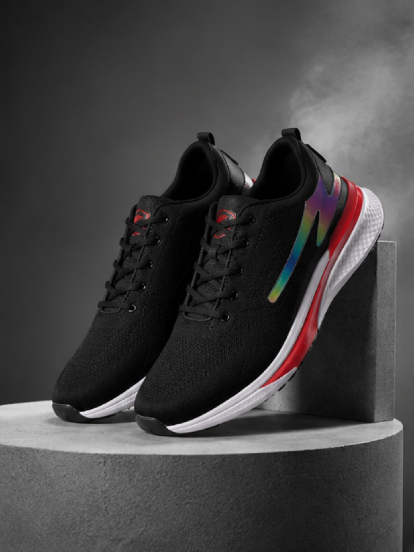 Groviano LightWeight Sports Shoes For Men, Black