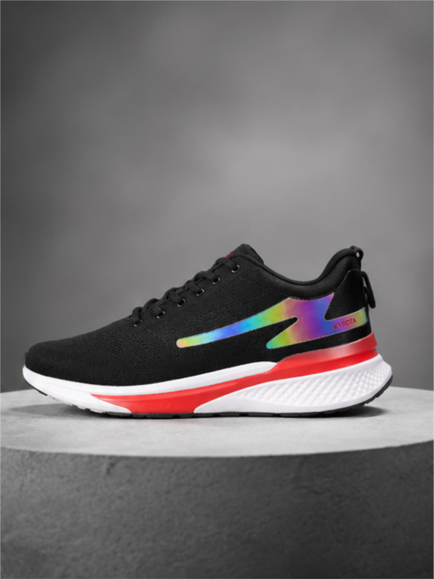 Groviano LightWeight Sports Shoes For Men, Black