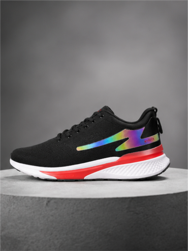 Groviano LightWeight Sports Shoes For Men, Black