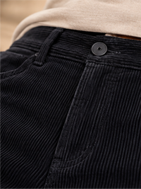 Men Comfort Fit Corduroy Stretchable Trousers