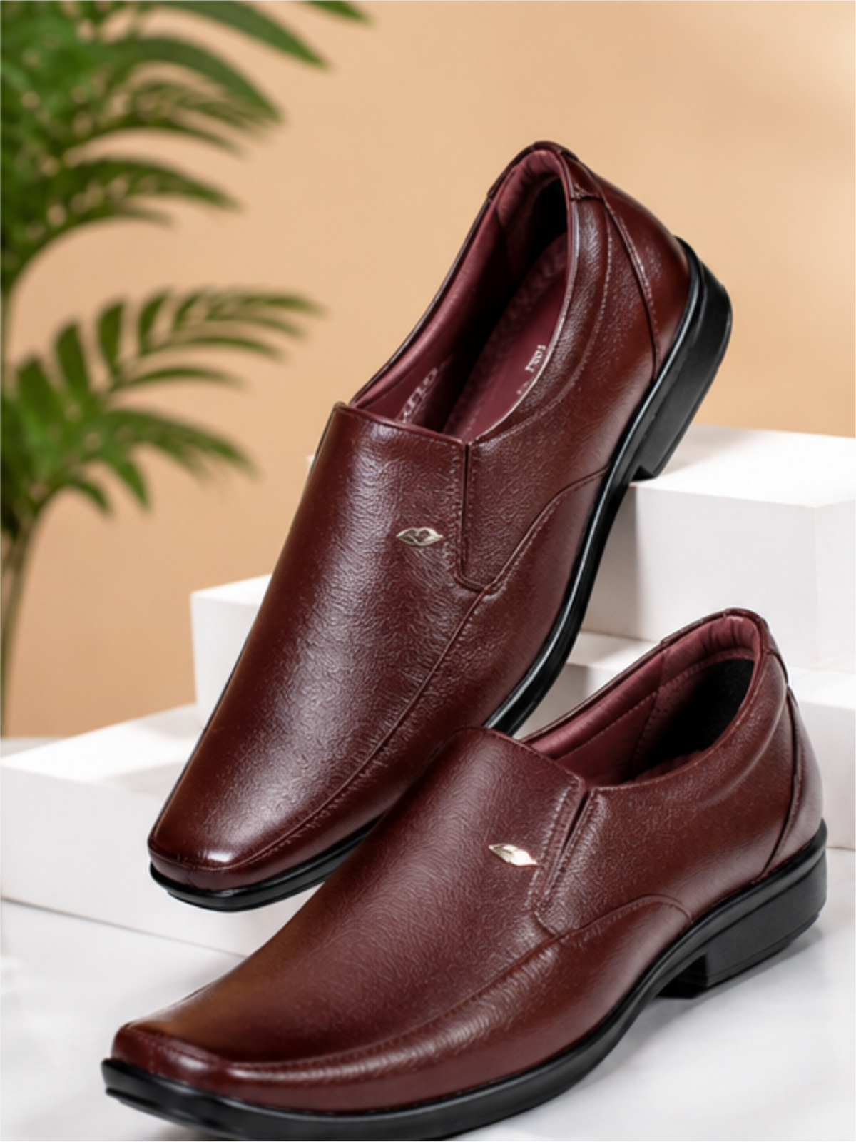 Slip On Loafer Formal Shoes for Men, Brown