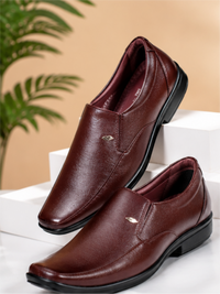 Slip On Loafer Formal Shoes for Men, Brown