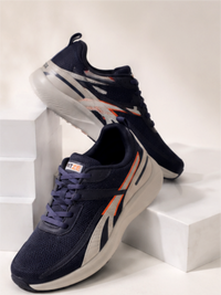 Groviano Trek Run Sports Shoes For Men, Navy Blue