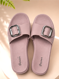 Soft Sole Fashion Slipper for women , Peach