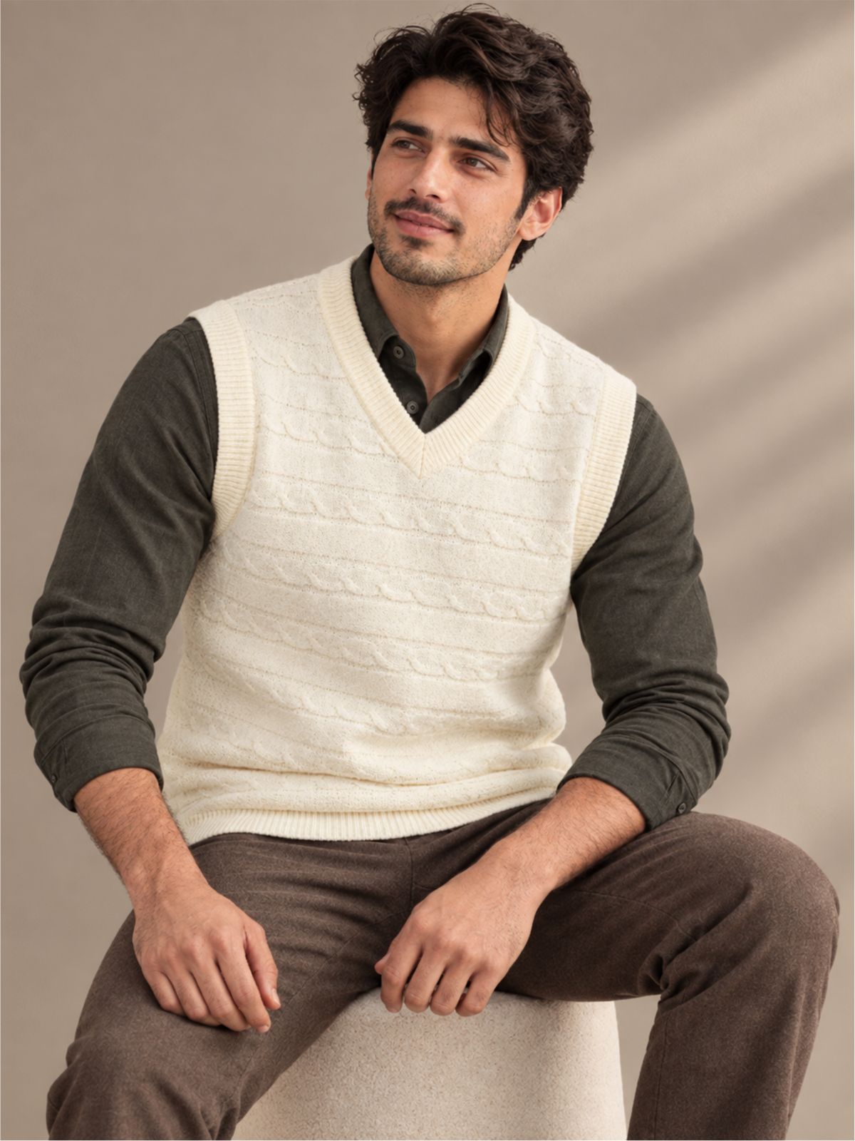 Men’s Modern Heritage Knit Sweater Vest