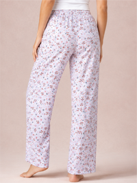 Soft-Look Casual Lounge Pants with Elastic Waist