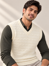 Men’s Modern Heritage Knit Sweater Vest