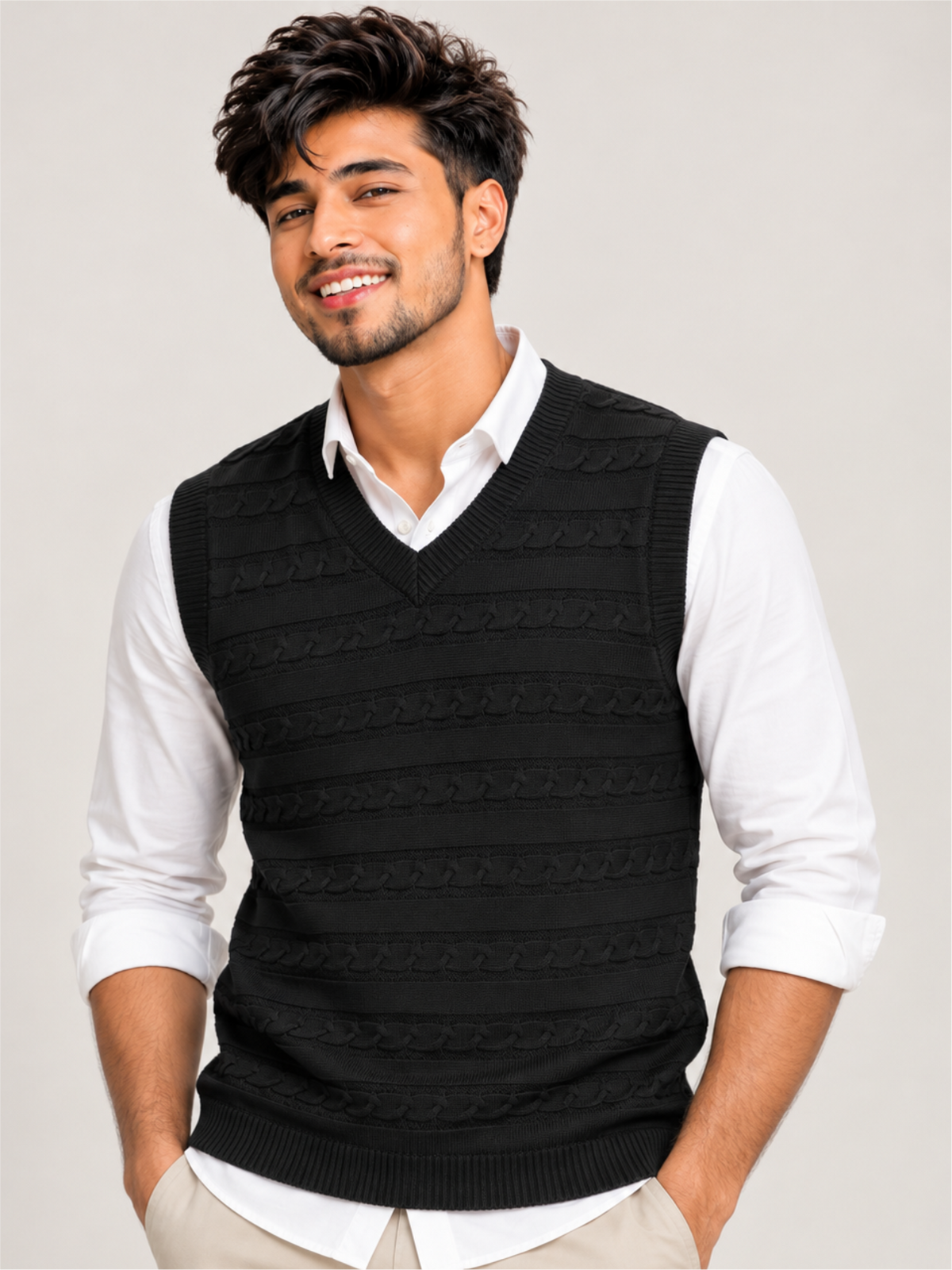 Men’s Modern Heritage Knit Sweater Vest