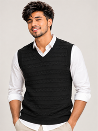 Men’s Modern Heritage Knit Sweater Vest