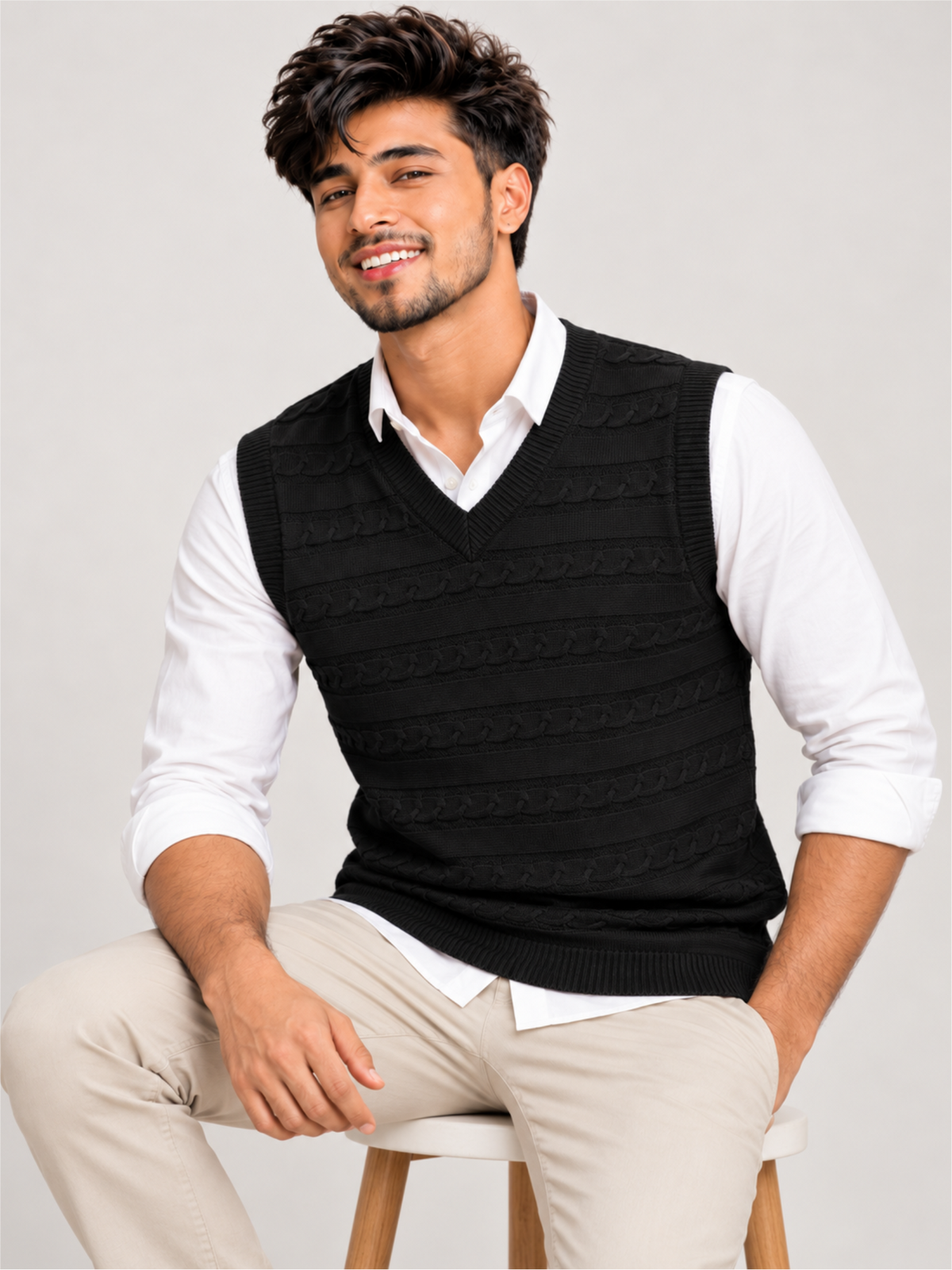 Men’s Modern Heritage Knit Sweater Vest