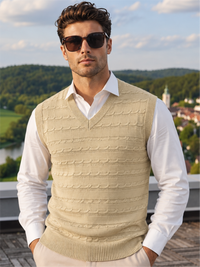 Men’s Modern Heritage Knit Sweater Vest