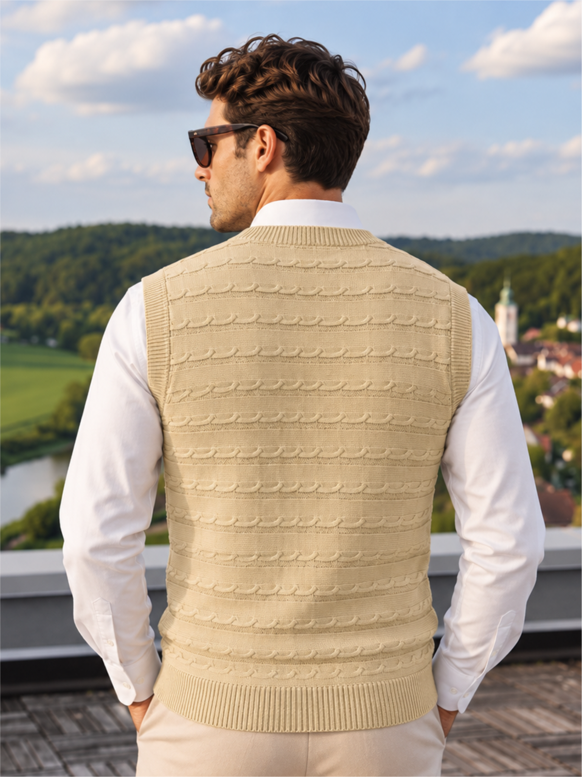 Men’s Modern Heritage Knit Sweater Vest
